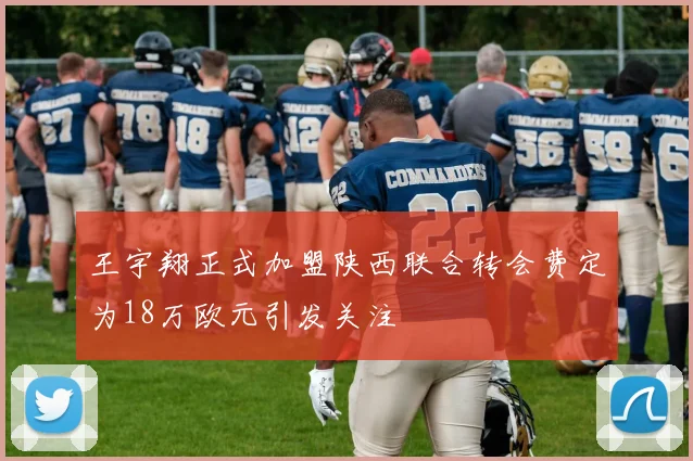 王宇翔正式加盟陕西联合转会费定为18万欧元引发关注